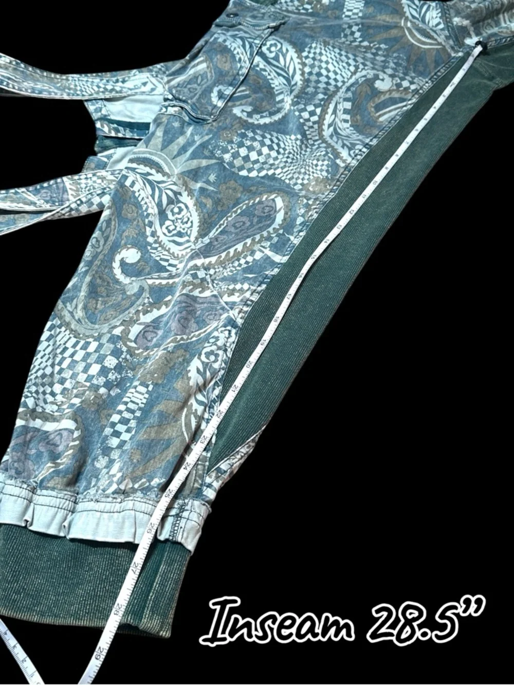 FP Movement Fast Track Onesie Jumpsuit in Trippy Green Design. Size Small - Picture 7 of 15